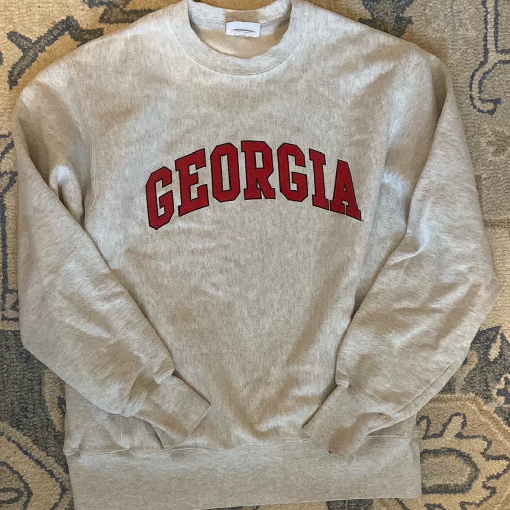UGA Champion Crewneck Sweatshirt
